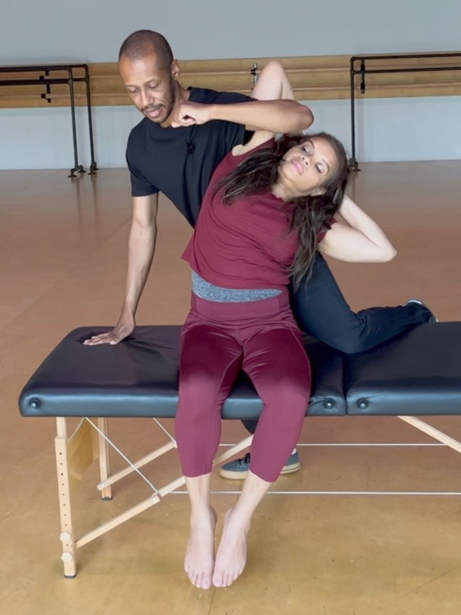 Detroit Stretch stretch therapy session